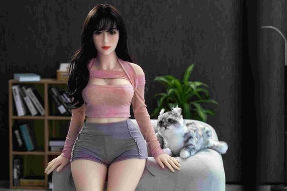 Beli Ukuran penuh boneka seks TPE payudara besar mainan dewasa 158cm 34kg untuk pria pembuatan online