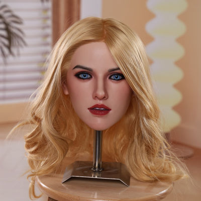 Beli Marcy Silikon blowjob kepala dengan mengisap & Clamping mulut, Revolusioner Boneka setengah tubuh pembuatan online