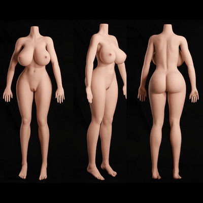 TPE/Silikon yang dapat disesuaikan Badan Boneka Seks untuk Pria Boneka Tubuh Penuh-MARCY