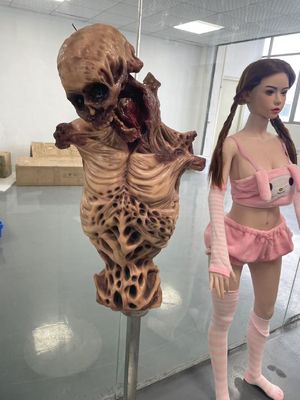 Ukuran manusia tulang rangka tubuh untuk rumah berhantu kuburan, Halloween dan pameran, Halloween